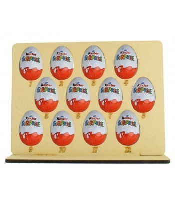 6mm Kinder Eggs Holder 12 Days of Christmas Advent Calendar
